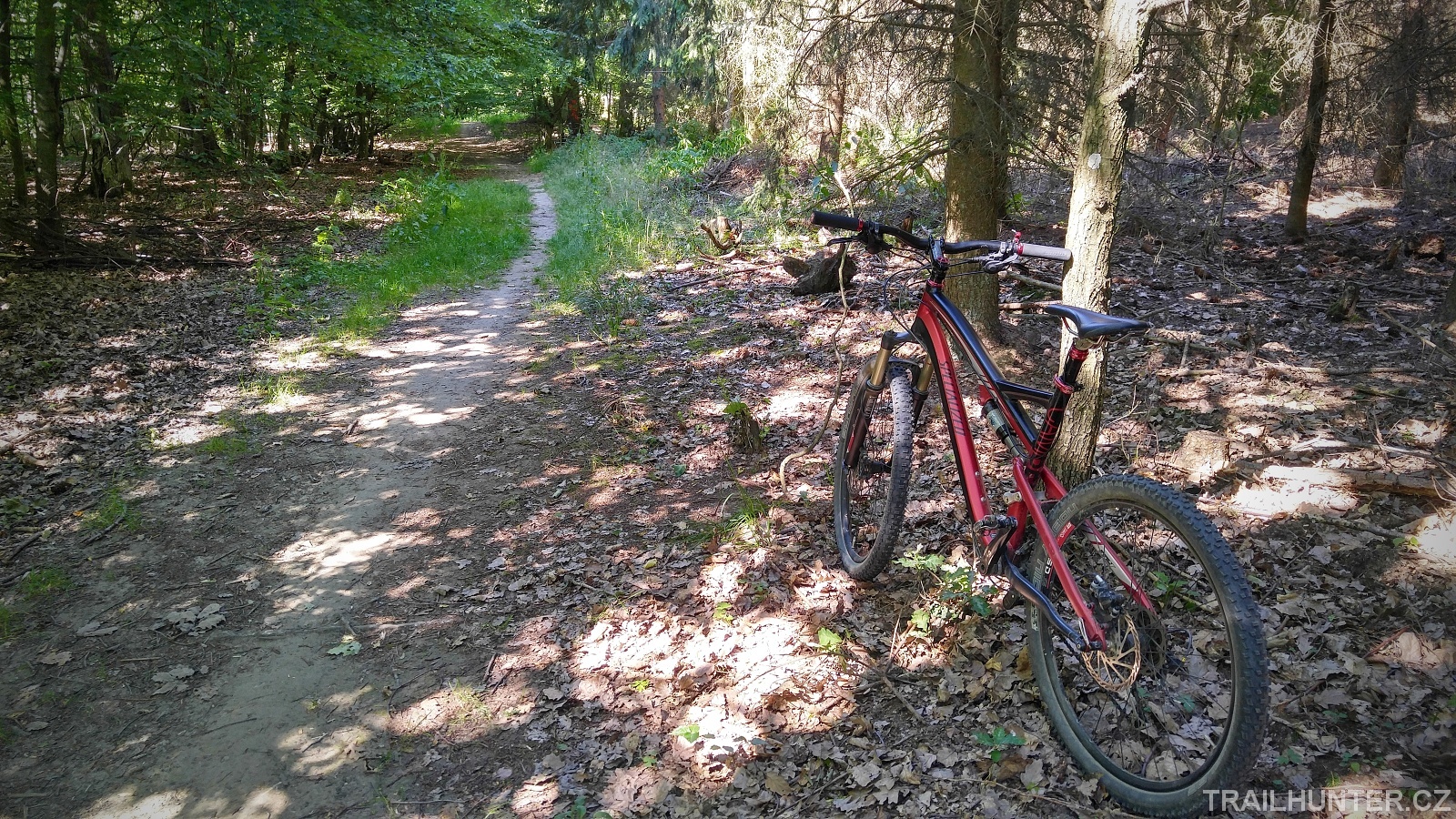 Helenčin trail: Už se na té stezce vidíte? :-)