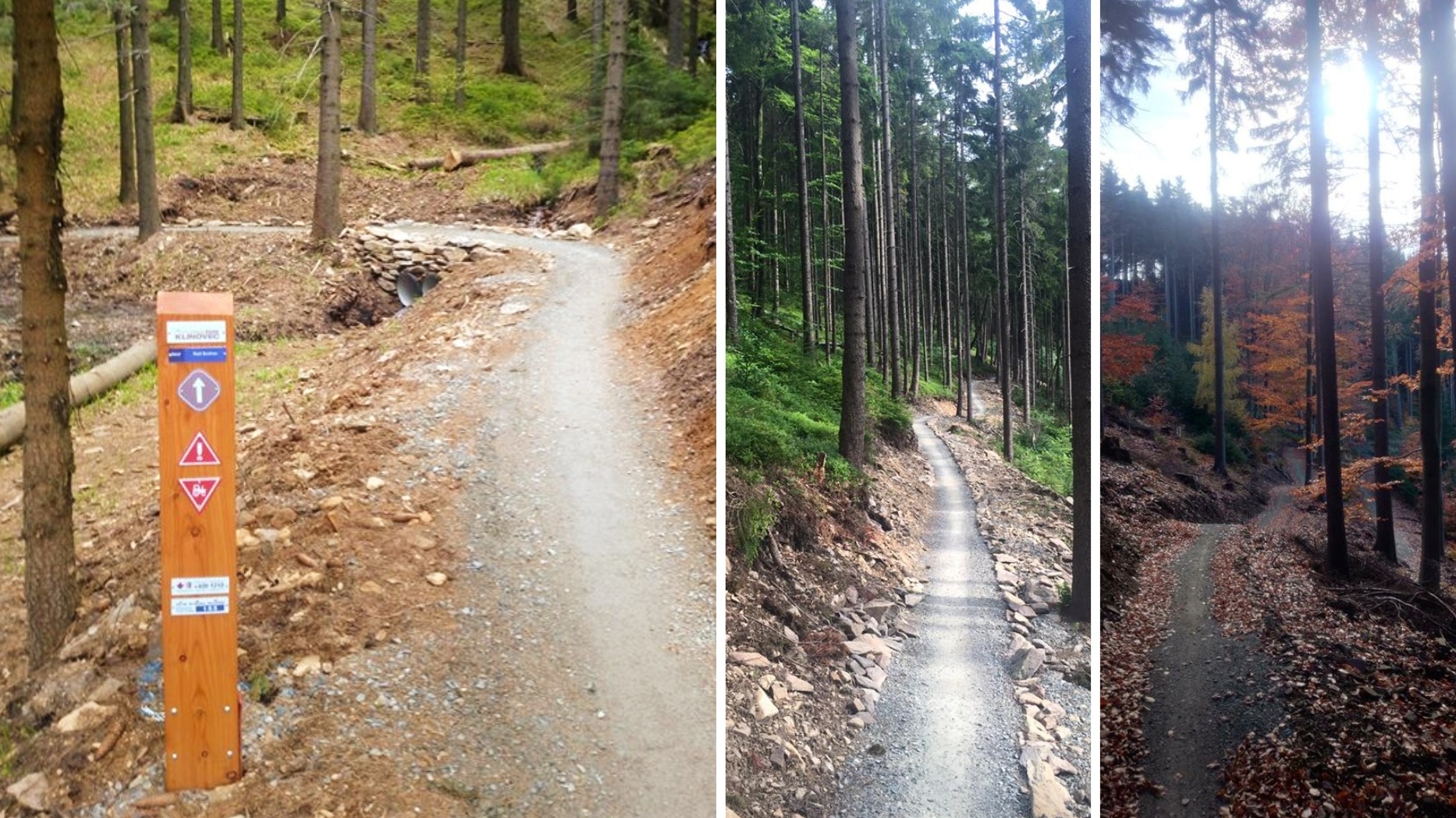 Trail Park Klínovec - Lehký trail Azur