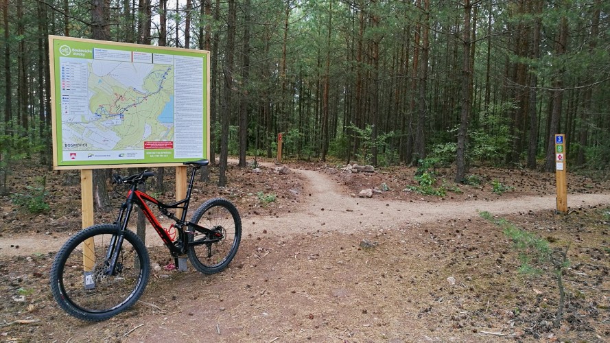Boskovické stezky - singletraily Sportparku Boskovice