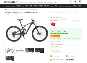 GT Sensor 29 Sport