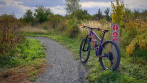 Singletrail Praha Letňany