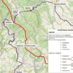 Mapa projektu Singletrack Glacensis