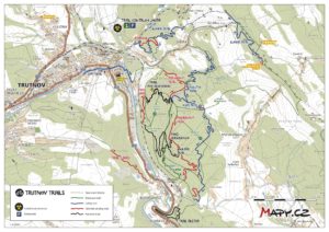 Mapa Trutnov Trails 2020